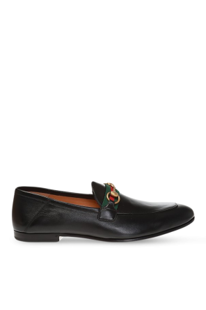 トップス gadidanoniem GEORGES Men's driver with Horsebit in black GG leather | GUCCI® US